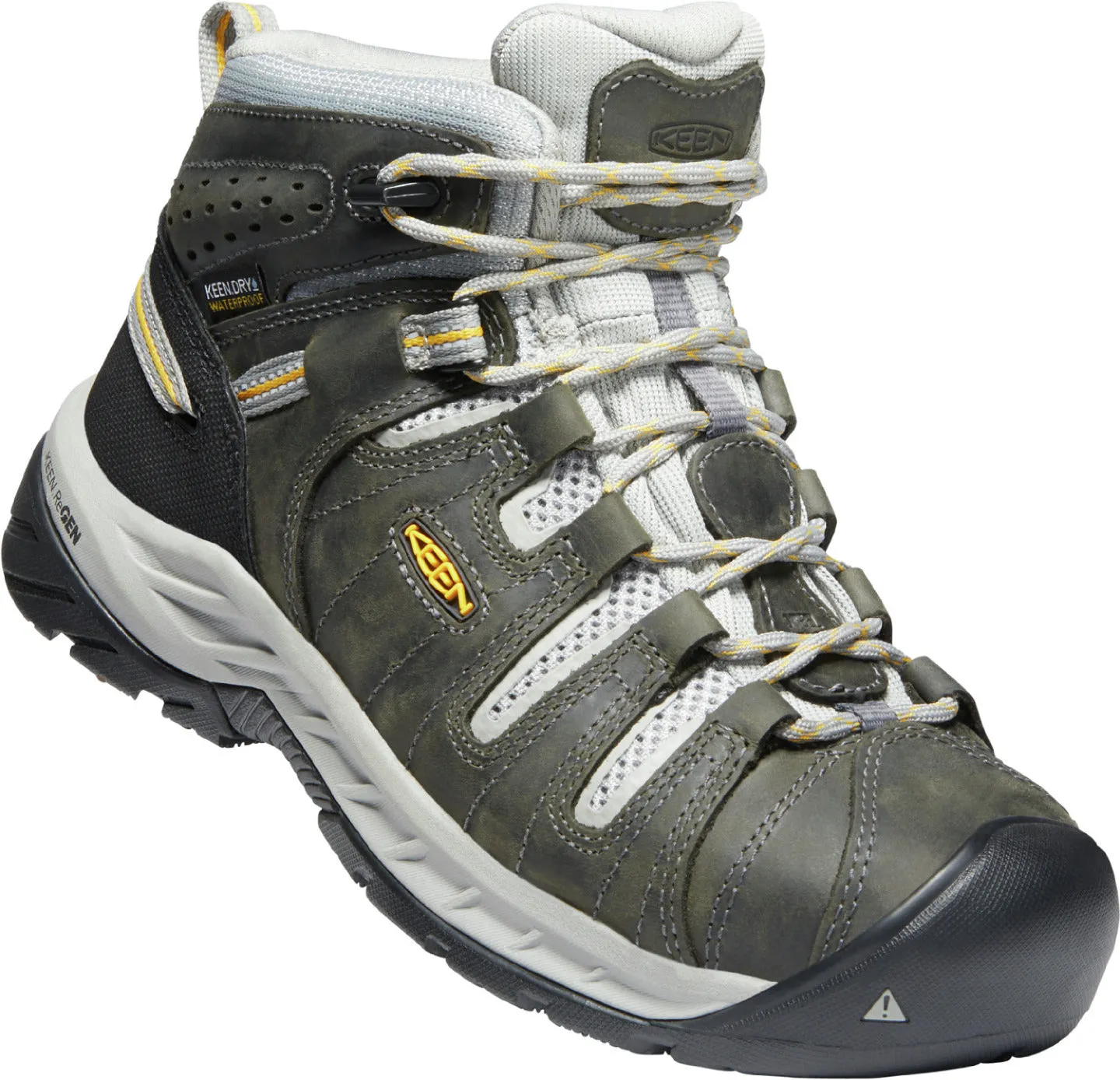 'Keen Utility' Women's Flint II EH WP Steel Toe - Magnet / Vapor