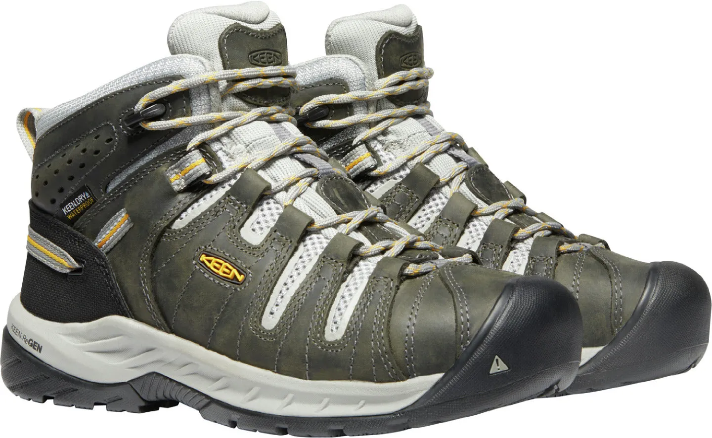 'Keen Utility' Women's Flint II EH WP Steel Toe - Magnet / Vapor