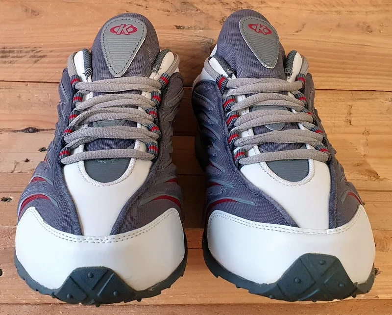 Kelme Impact Run Low Textile Trainers UK8.5/US9.5/EU43 46660 Grey/White/Red