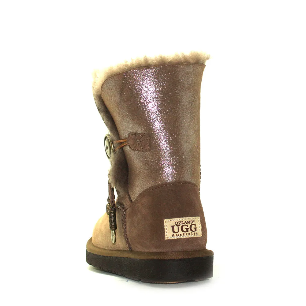 Kiki Medium Ugg Boot - Mushroom