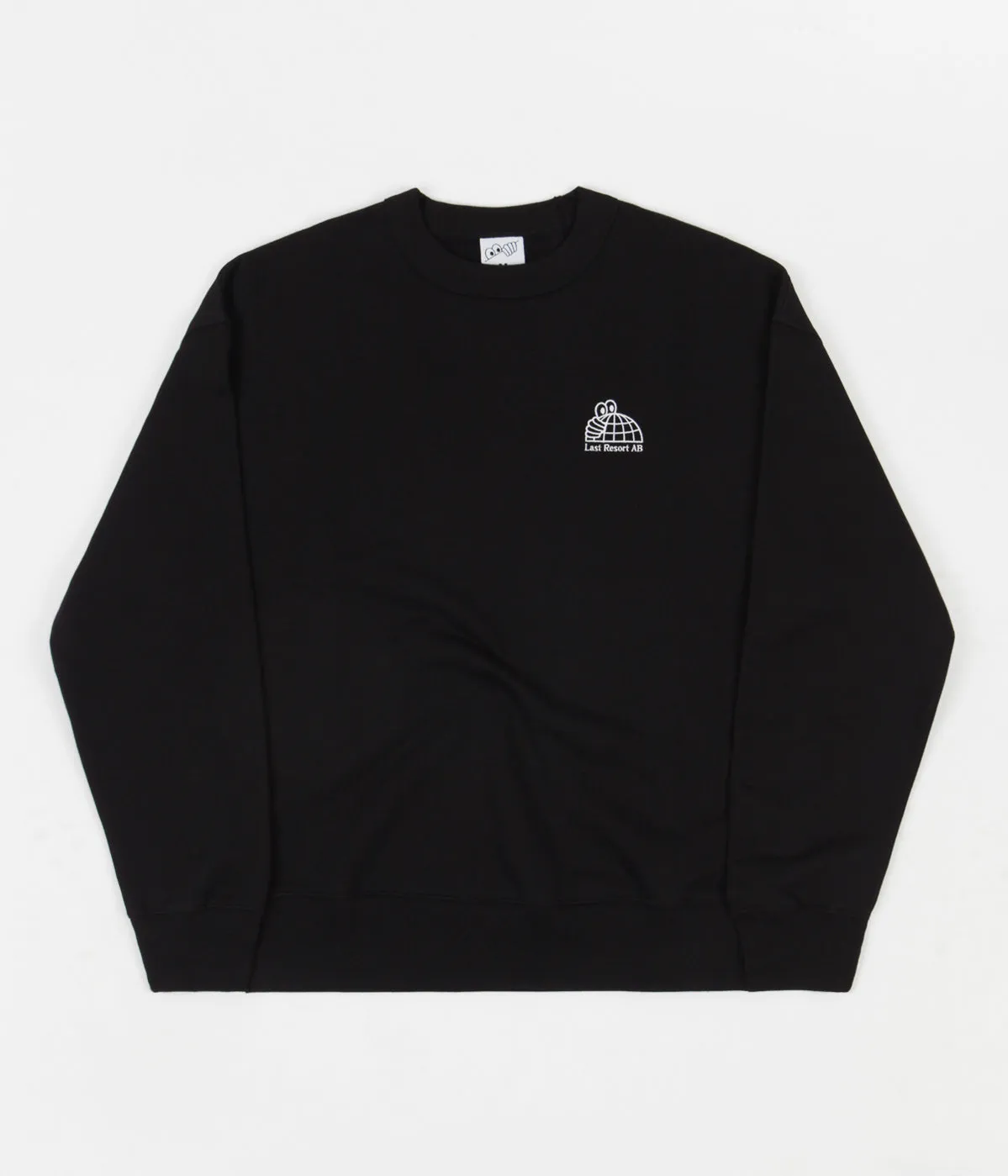 Last Resort AB Half Globe Sweatshirt - Black