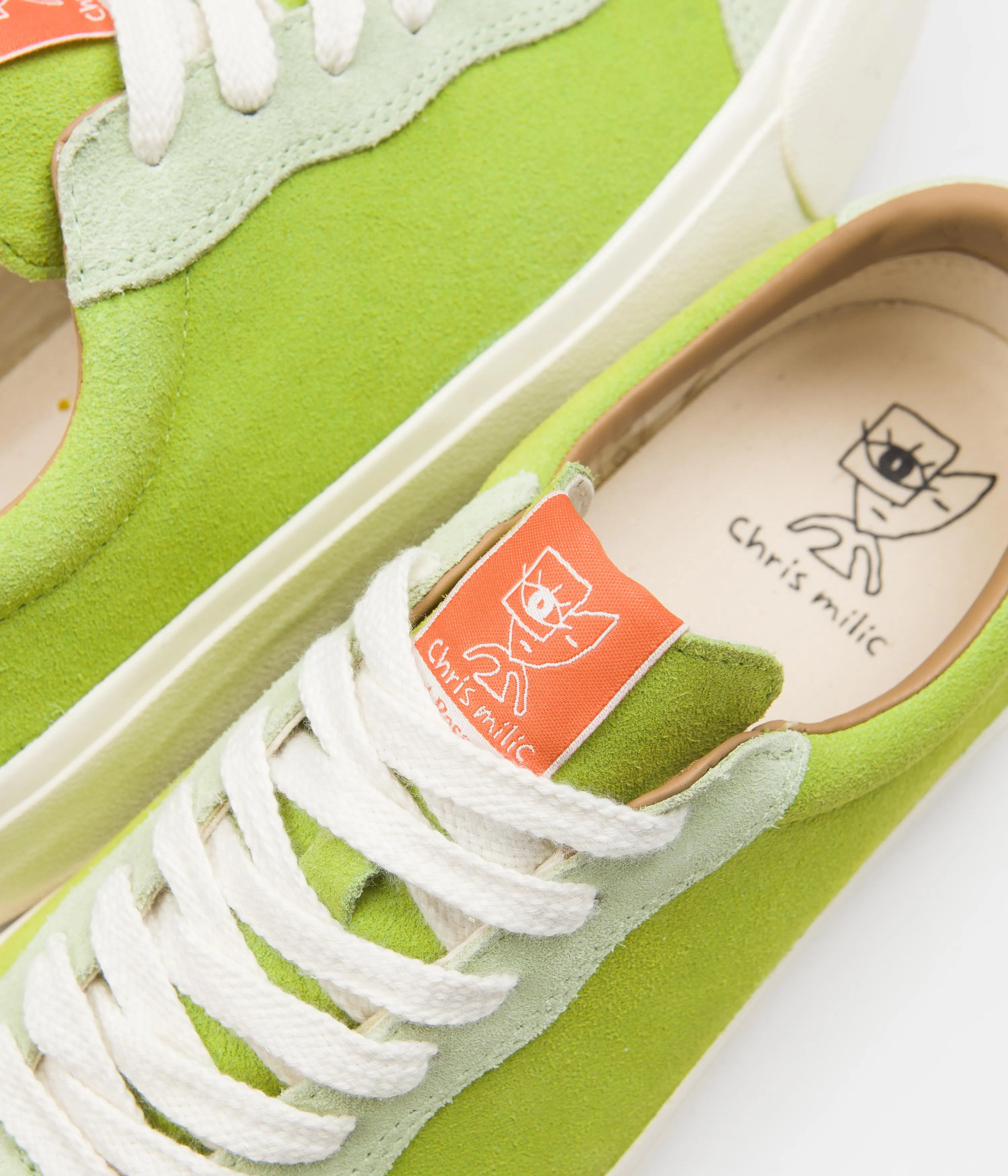 Last Resort AB VM004 Milic Shoes - Duo Green / White