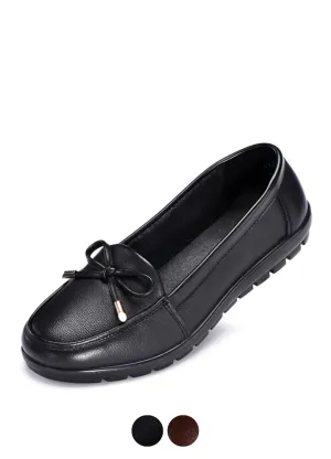 Lexie Women's Leather Slip-On Loafer Shoes