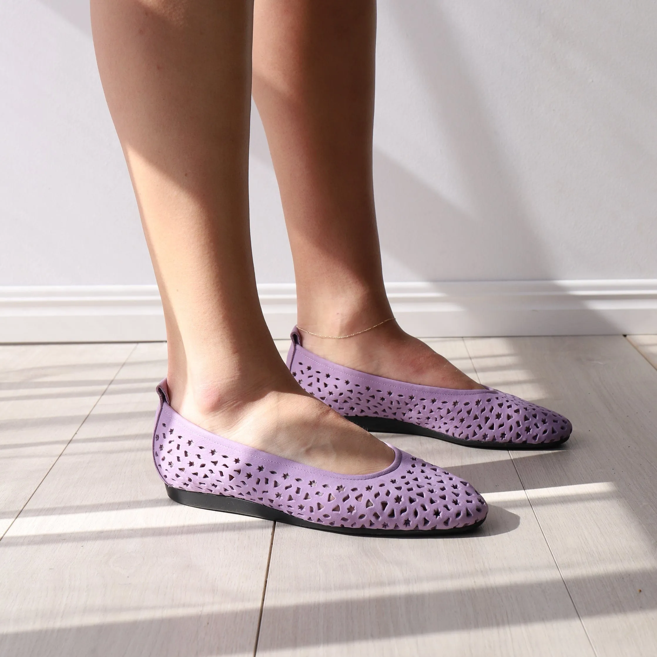 LILY Lilac Nubuck