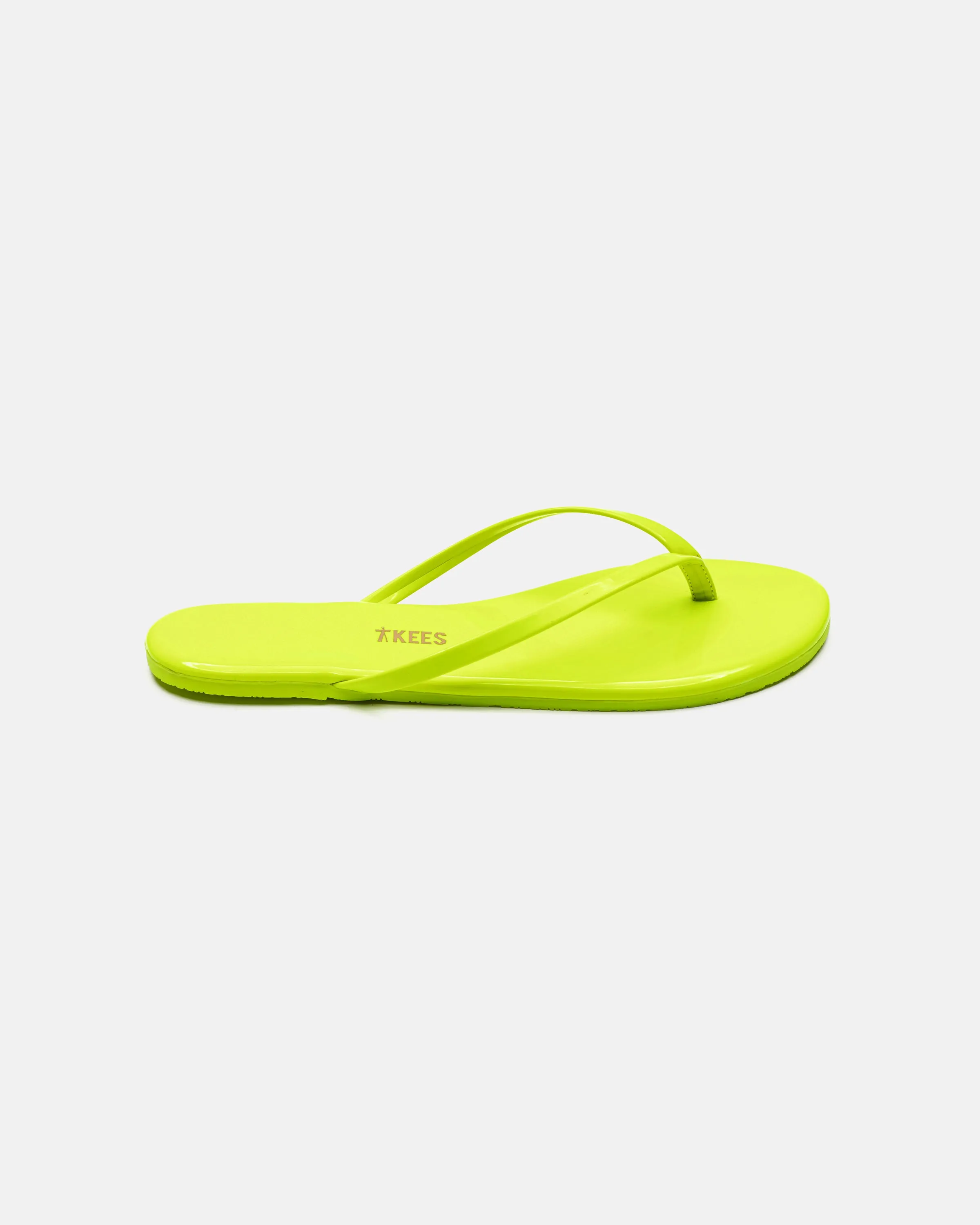 Lily Patent - Neon Yellow