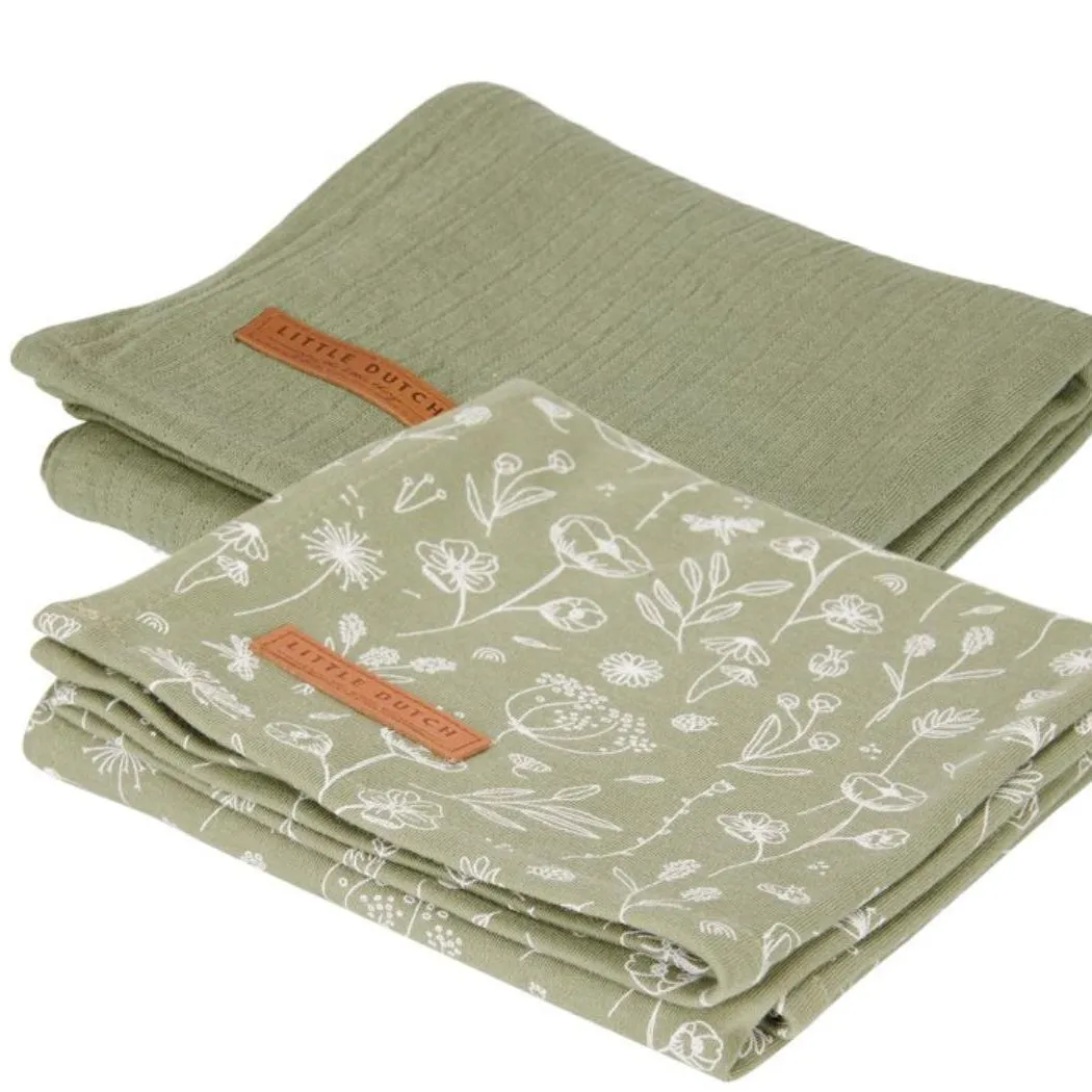 Little Dutch, Muslin Swaddle 70cm x 70cm