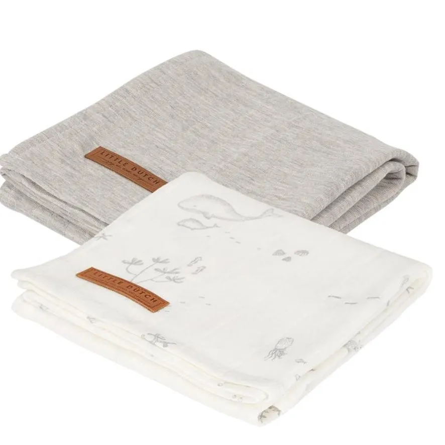 Little Dutch, Muslin Swaddle 70cm x 70cm