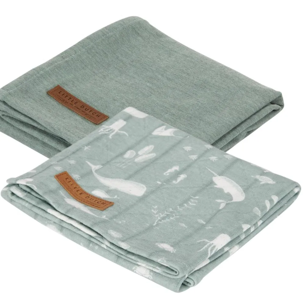 Little Dutch, Muslin Swaddle 70cm x 70cm