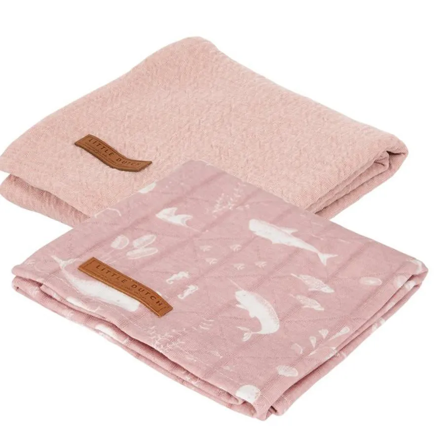 Little Dutch, Muslin Swaddle 70cm x 70cm