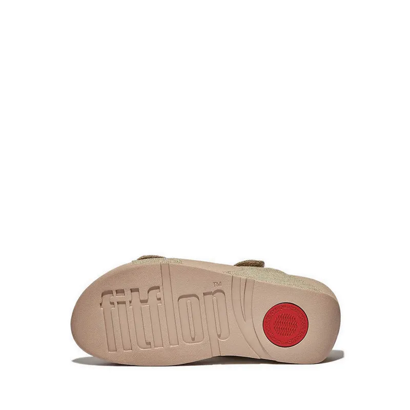 Lulu Adjustable Shimmerlux Slides