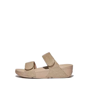 Lulu Adjustable Shimmerlux Slides