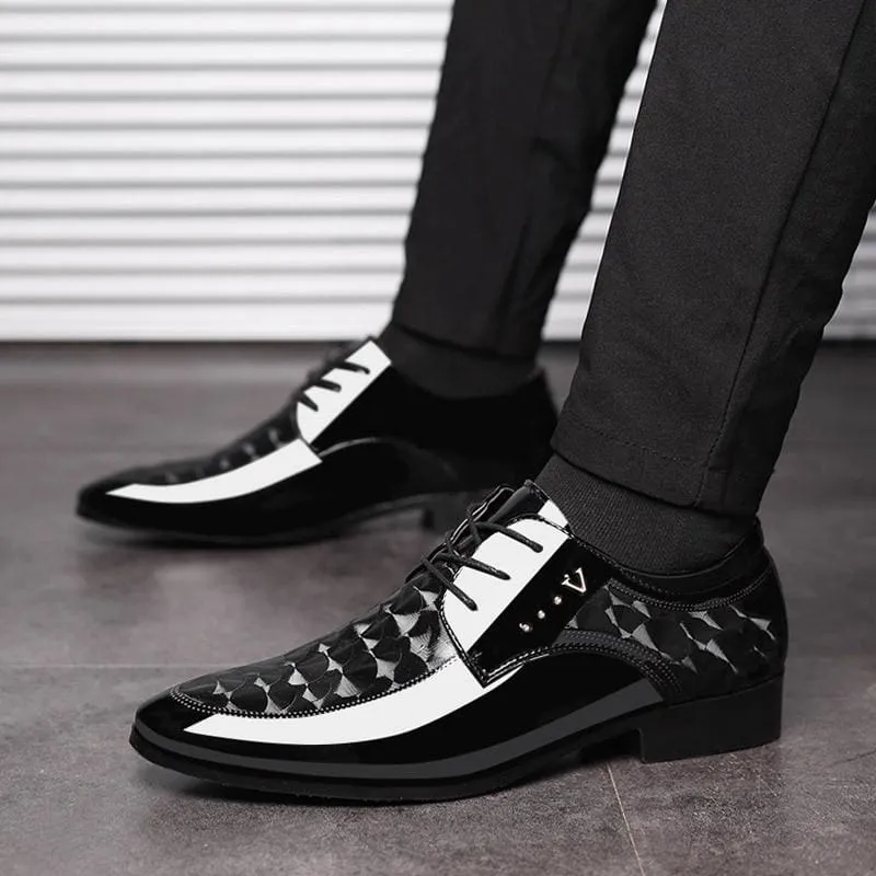 Luxury Formal Pointed Toe Oxford Shoes For Men