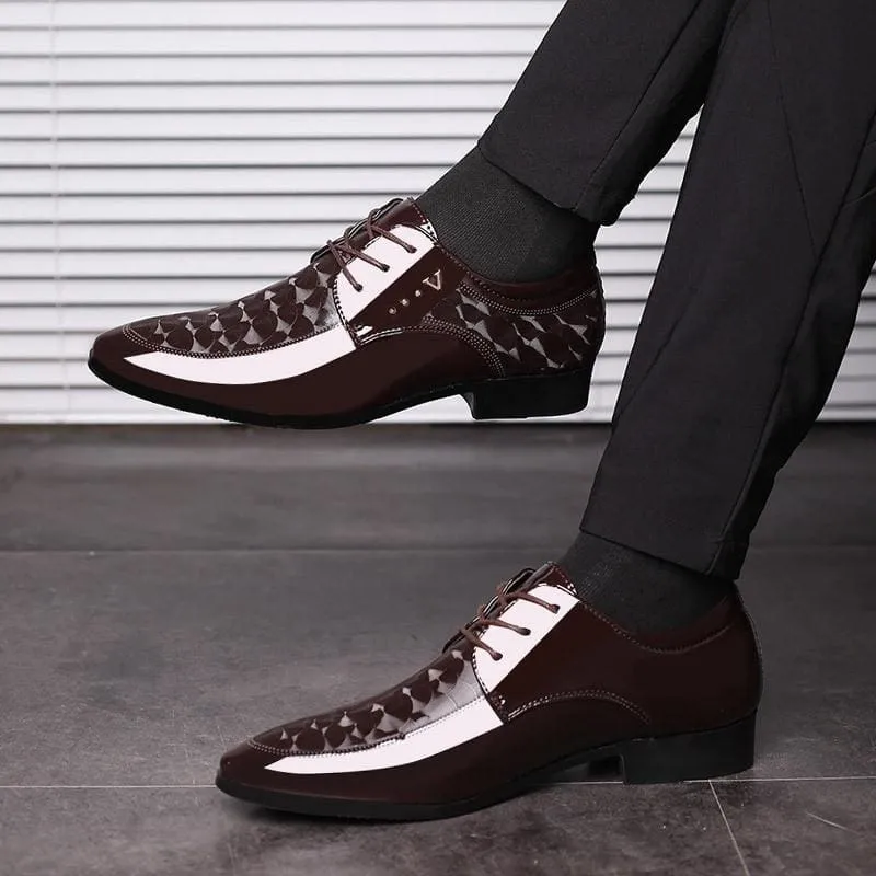 Luxury Formal Pointed Toe Oxford Shoes For Men