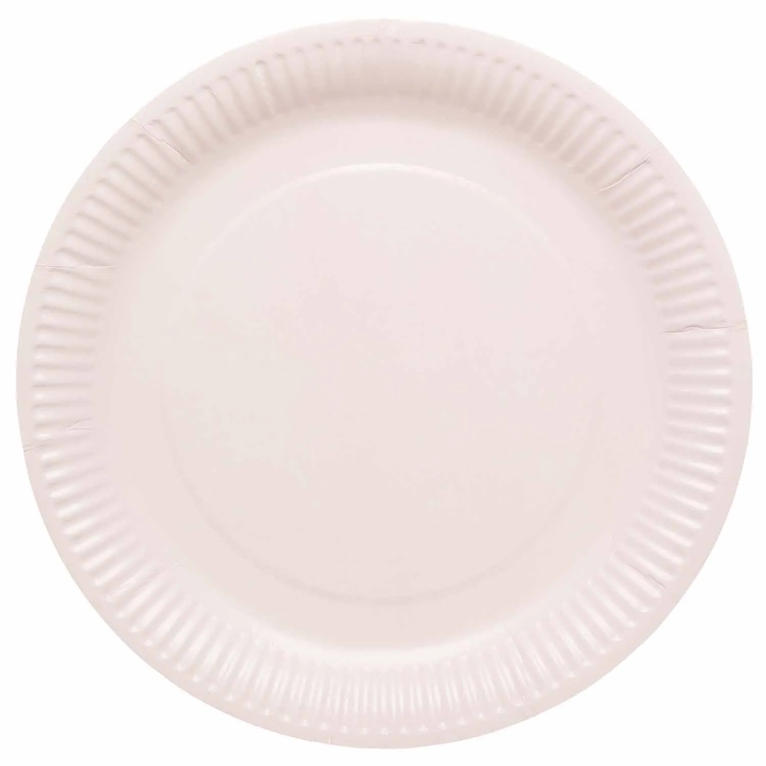 Marshmallow Pastel Pink Party Plates x 8