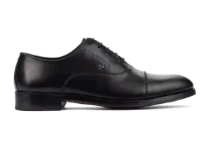 Martinelli 1492-2631PYM Black Empire Leather 5 Eyelet Shoe Made In Spain