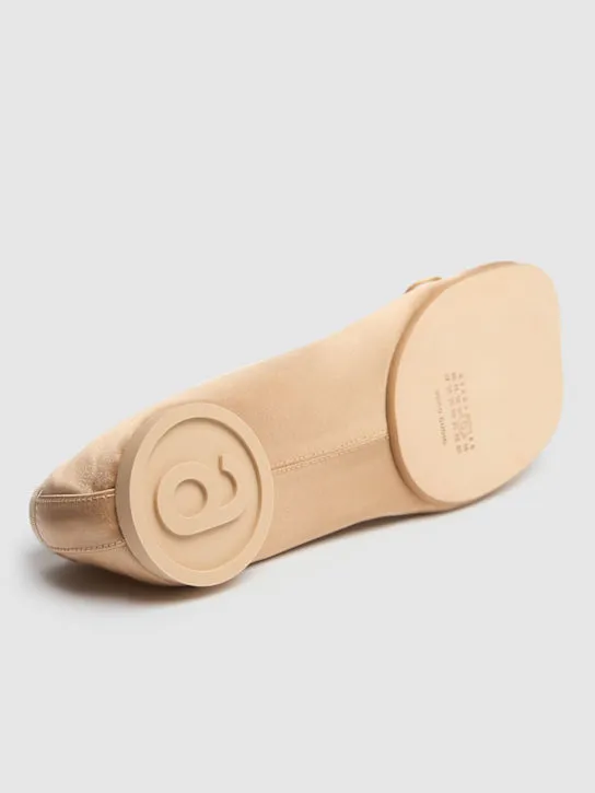 MM6 Maison Margiela   5mm Ballet Shoes satin ballerina flats 