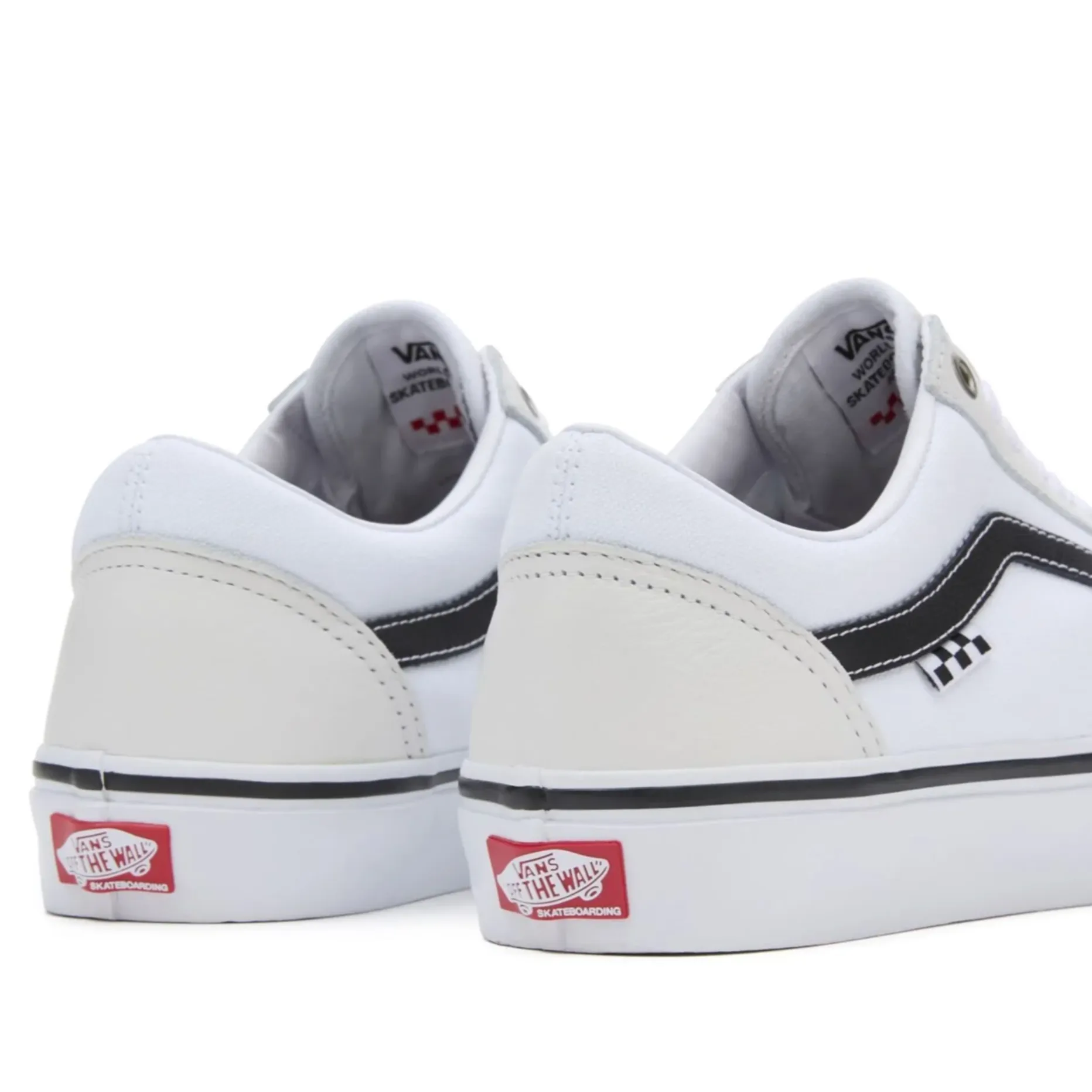 MN SKATE OLD SKOOL LEATHER WHITE / WHITE