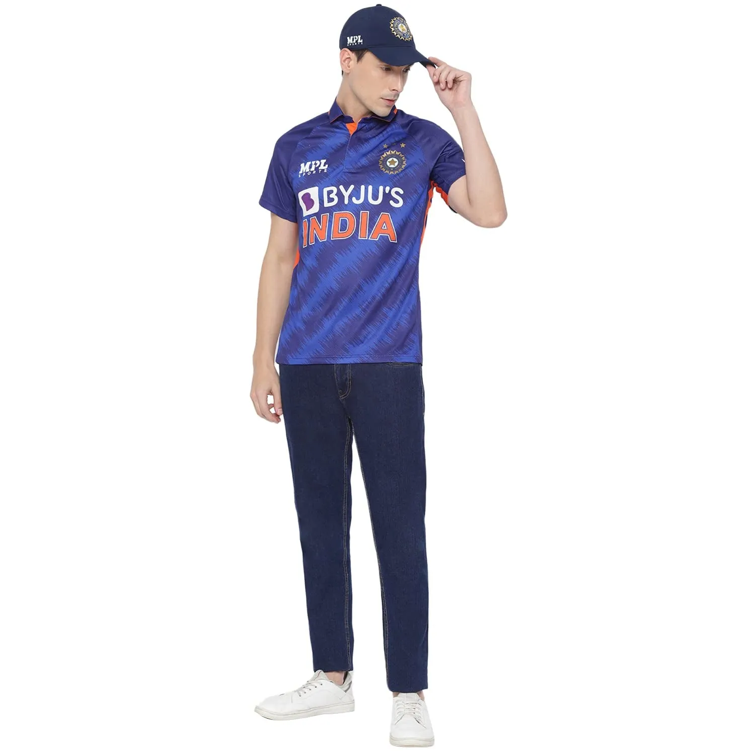 MPL Sports Official Team India Billion Cheers Fan Jersey - Rohit