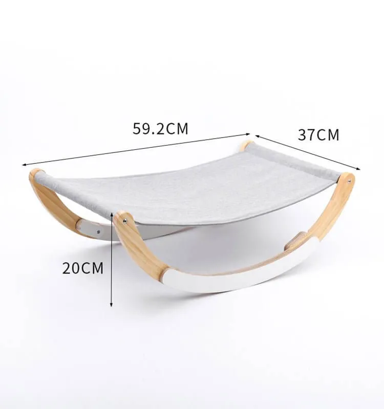 Multifunctional Blue Rocking Bed