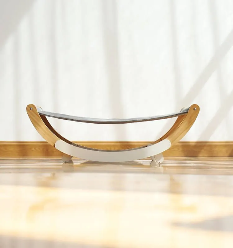 Multifunctional Blue Rocking Bed