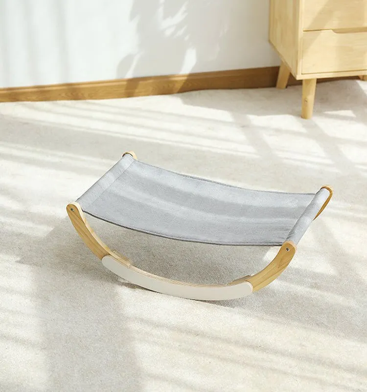 Multifunctional Blue Rocking Bed