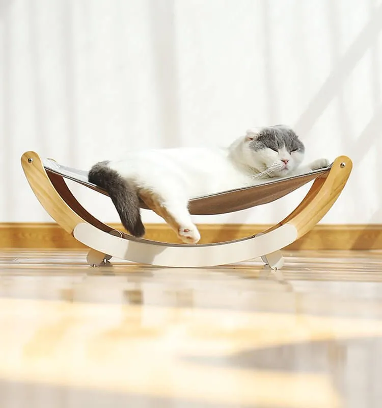 Multifunctional Blue Rocking Bed