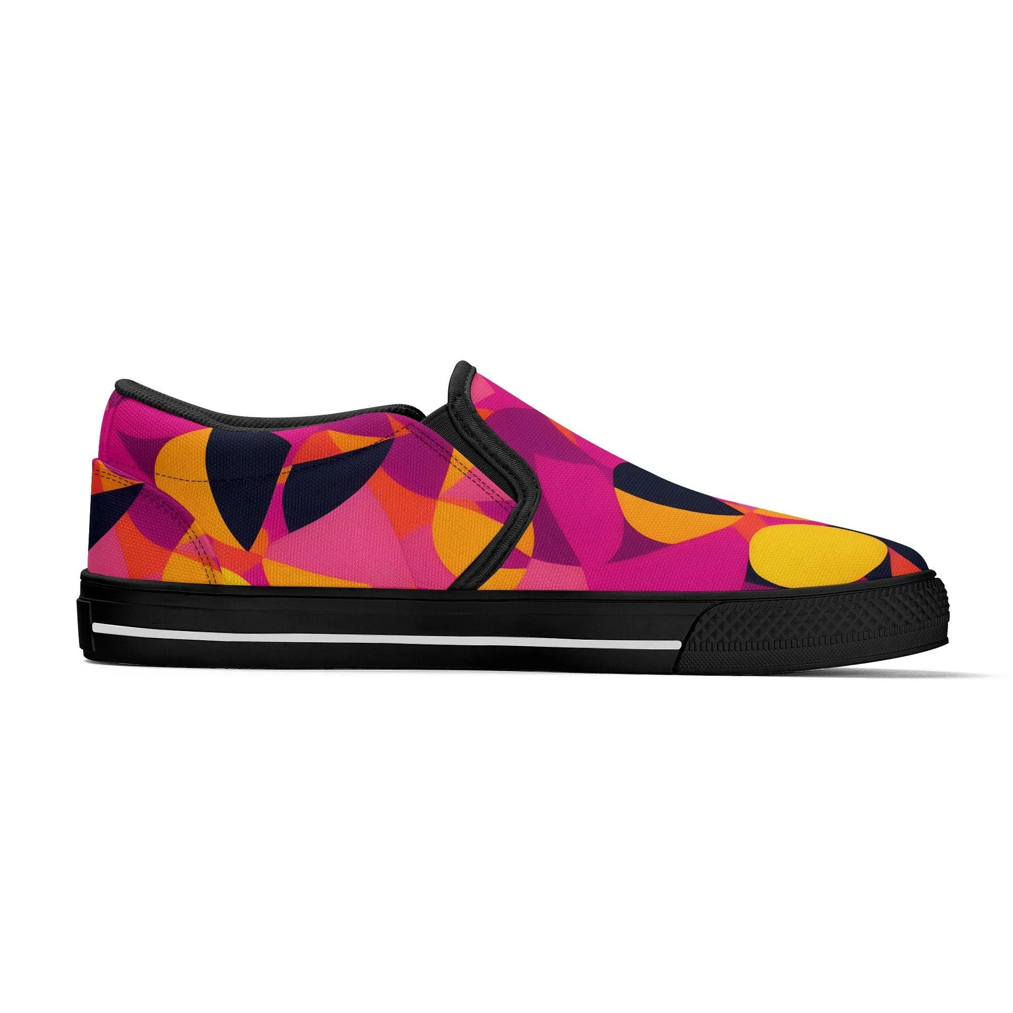 Munich Canvas Slip On Skater Shoes - Airline Series