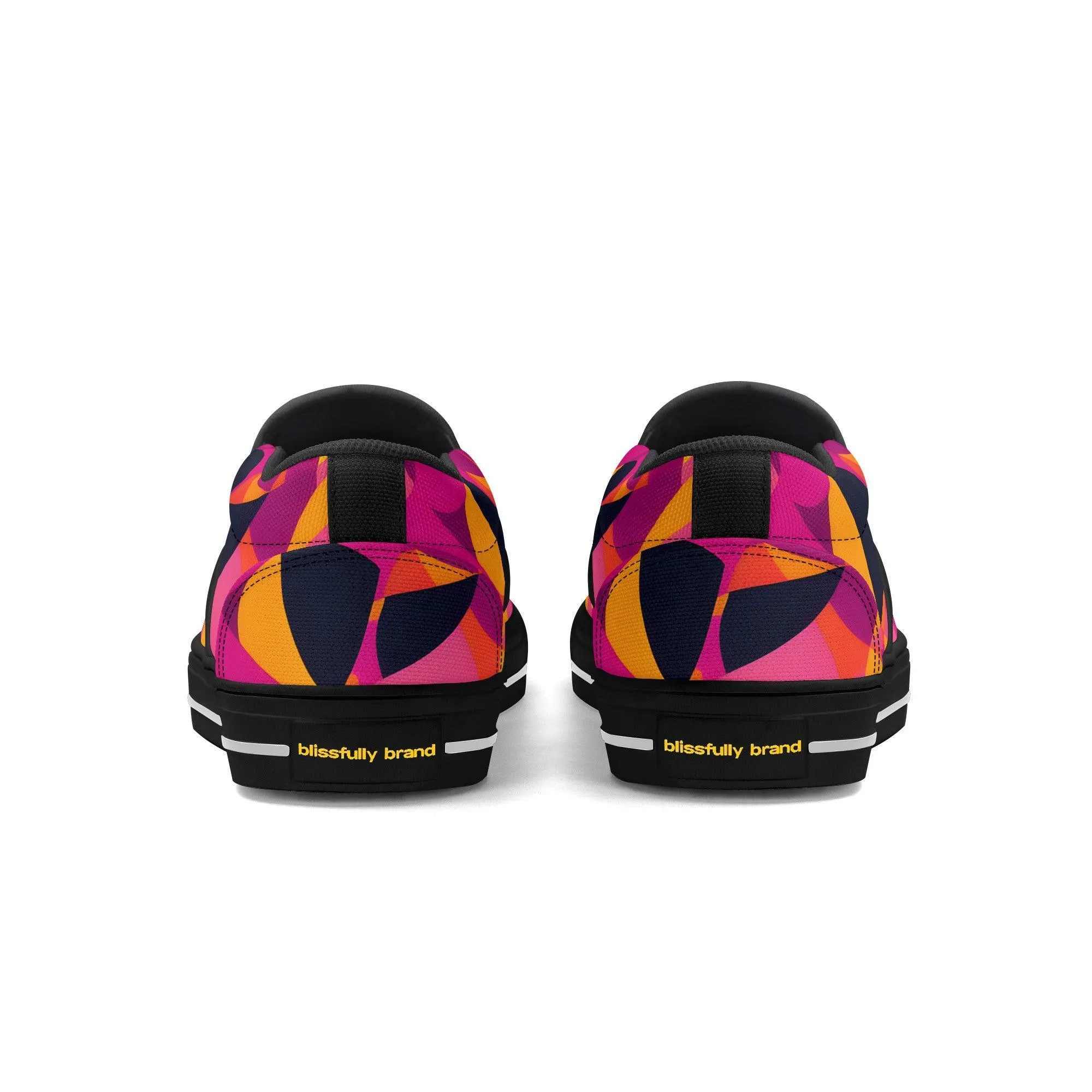 Munich Canvas Slip On Skater Shoes - Airline Series