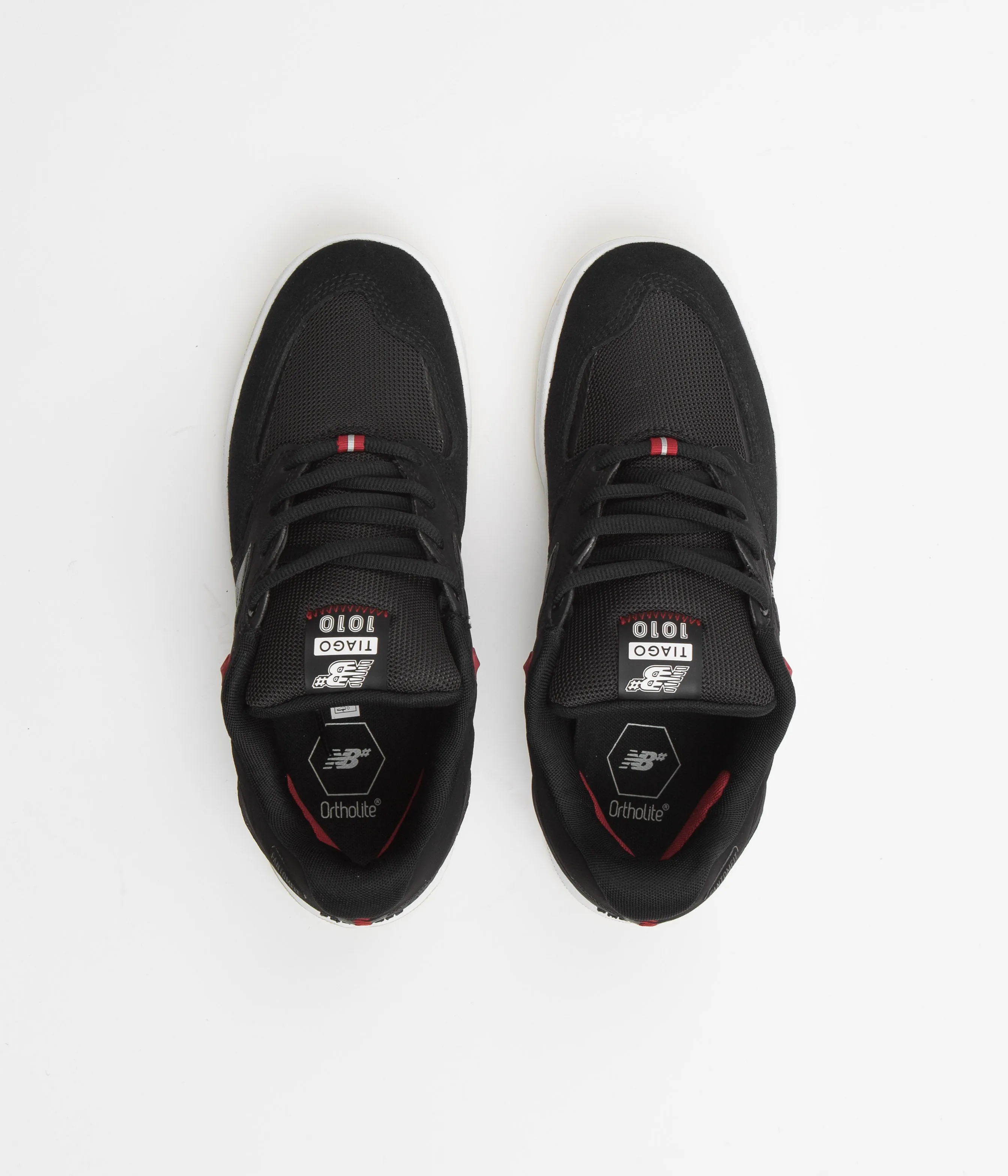 New Balance Numeric 1010 Tiago Lemos Shoes - Black / Black / White
