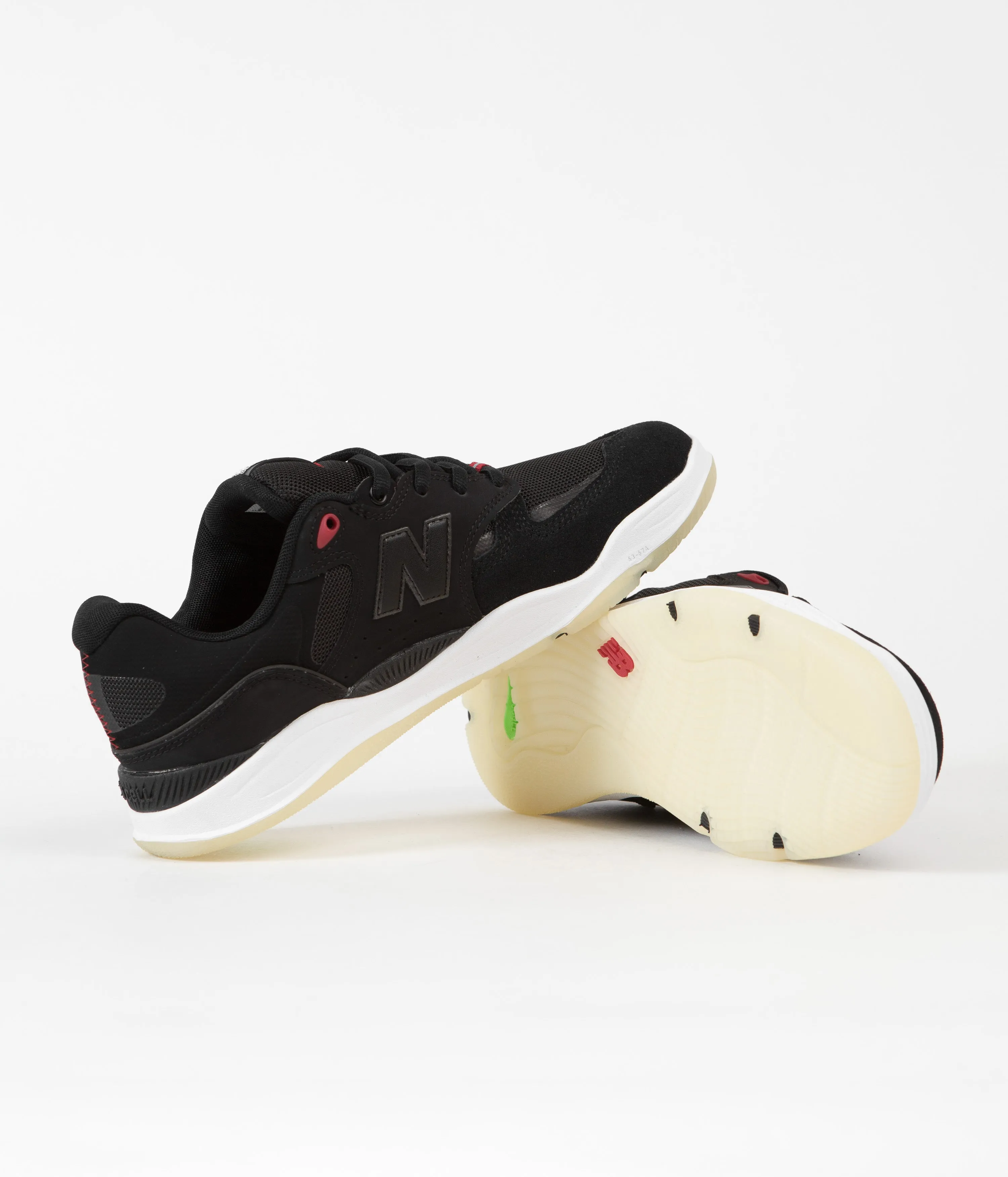 New Balance Numeric 1010 Tiago Lemos Shoes - Black / Black / White