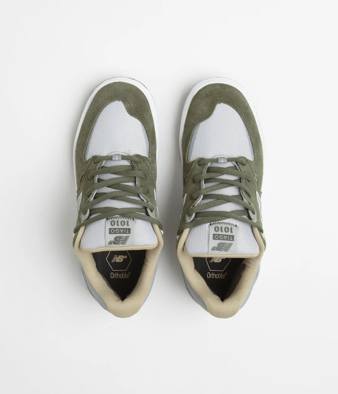 New Balance Numeric 1010 Tiago Lemos Shoes - Olive / Grey