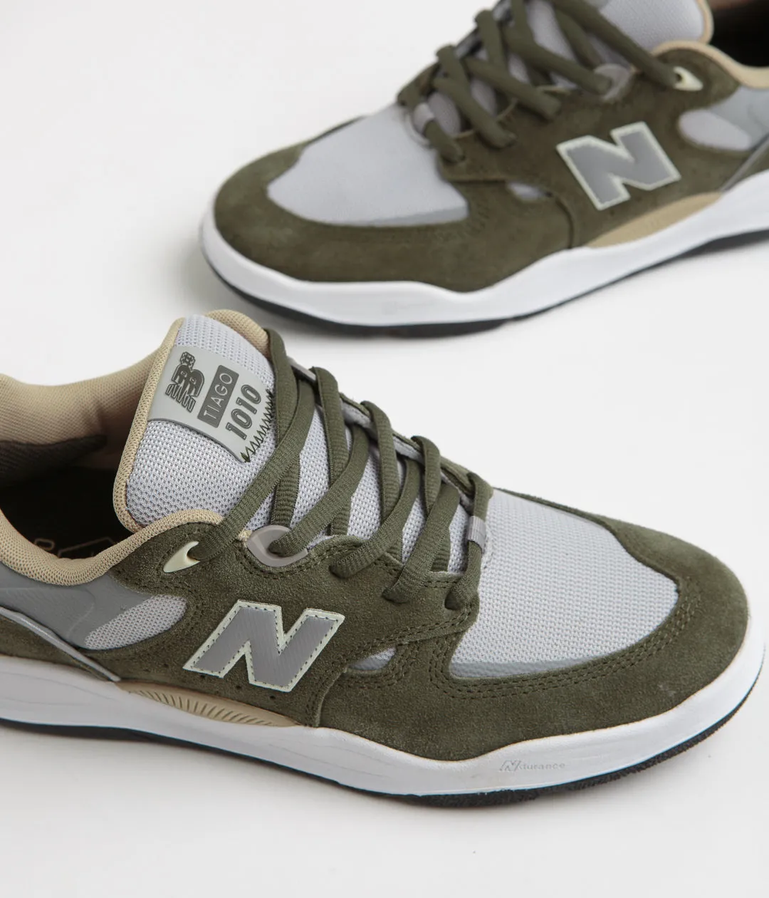 New Balance Numeric 1010 Tiago Lemos Shoes - Olive / Grey