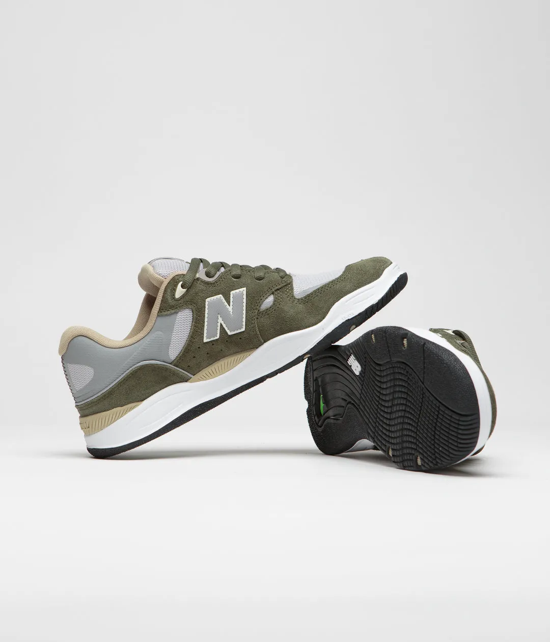 New Balance Numeric 1010 Tiago Lemos Shoes - Olive / Grey