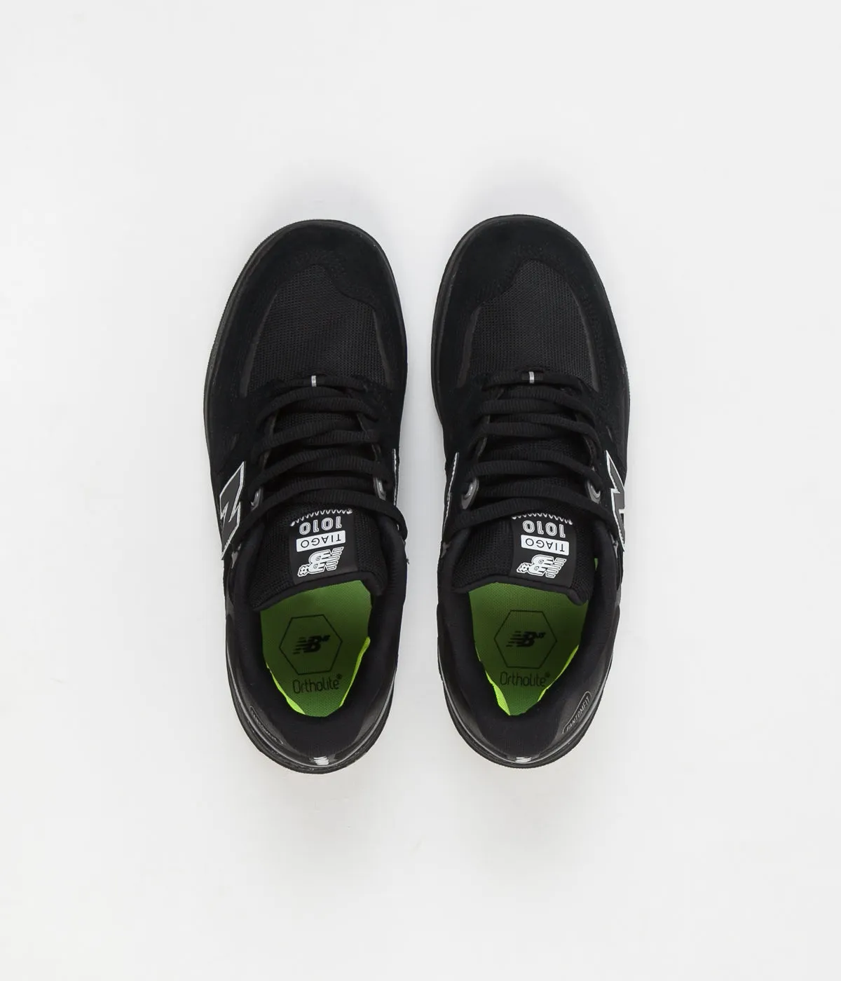 New Balance Numeric 1010 Tiago Shoes - Black / Black