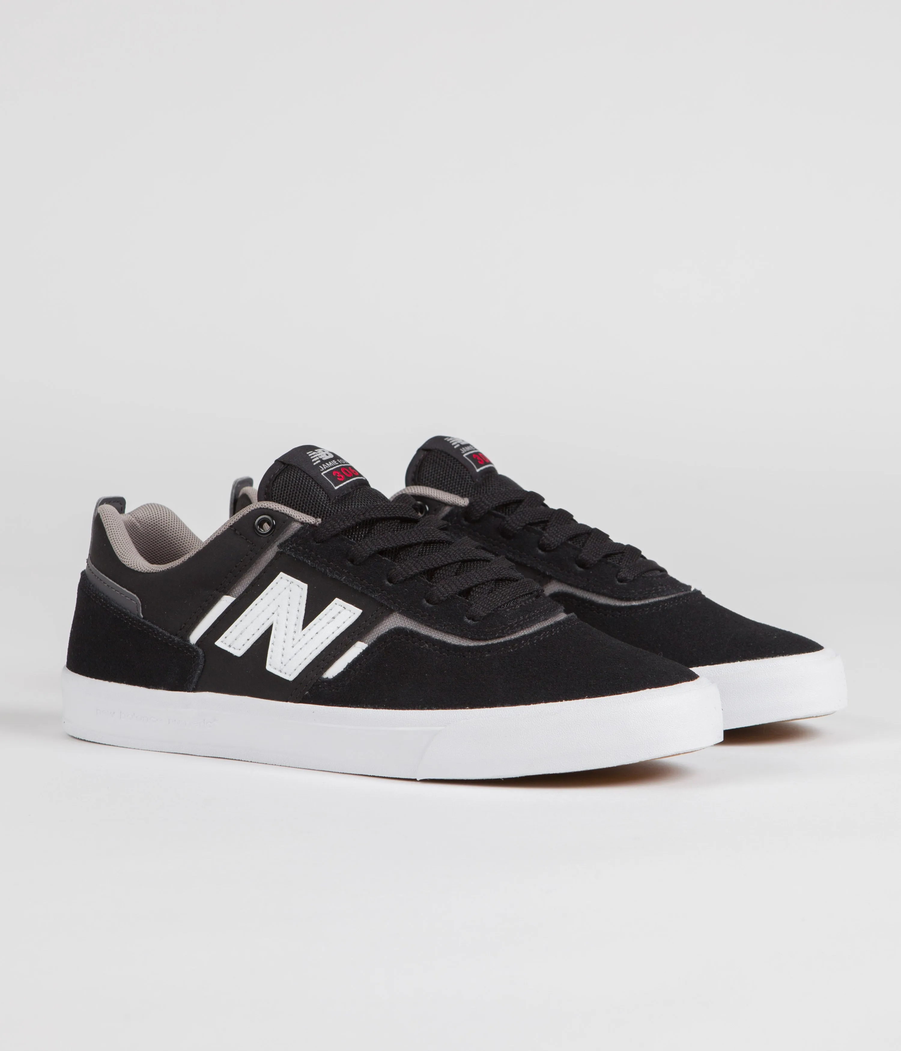 New Balance Numeric 306 Jamie Foy Shoes - Black / White / White