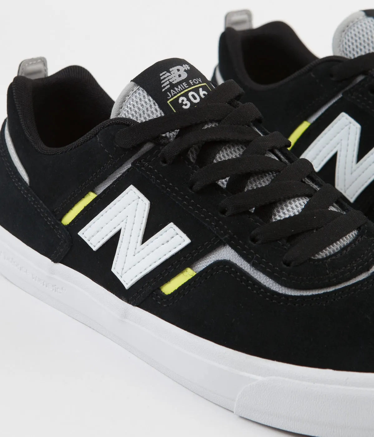New Balance Numeric 306 Jamie Foy Shoes - Black / White