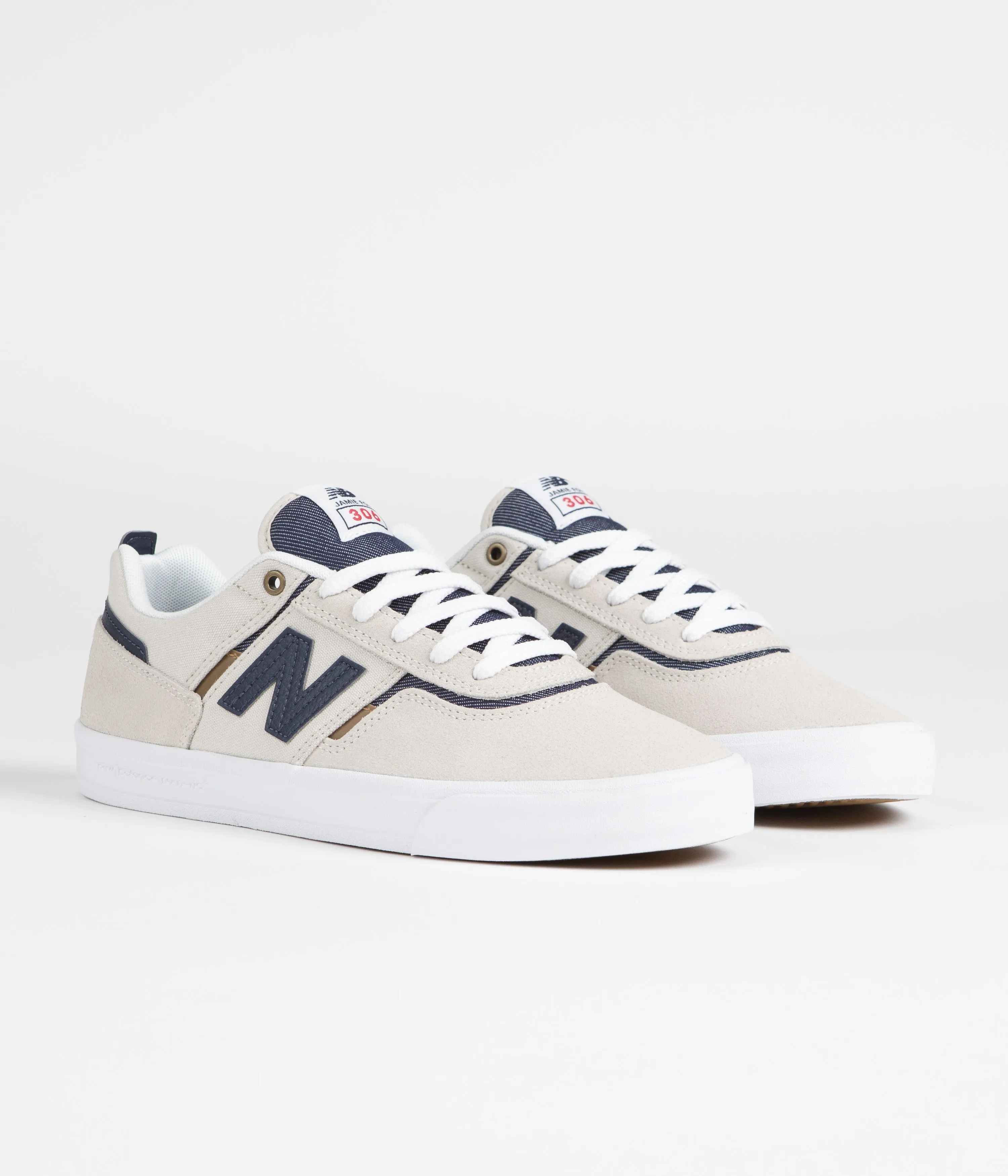 New Balance Numeric 306 Jamie Foy Shoes - Sea Salt / Navy