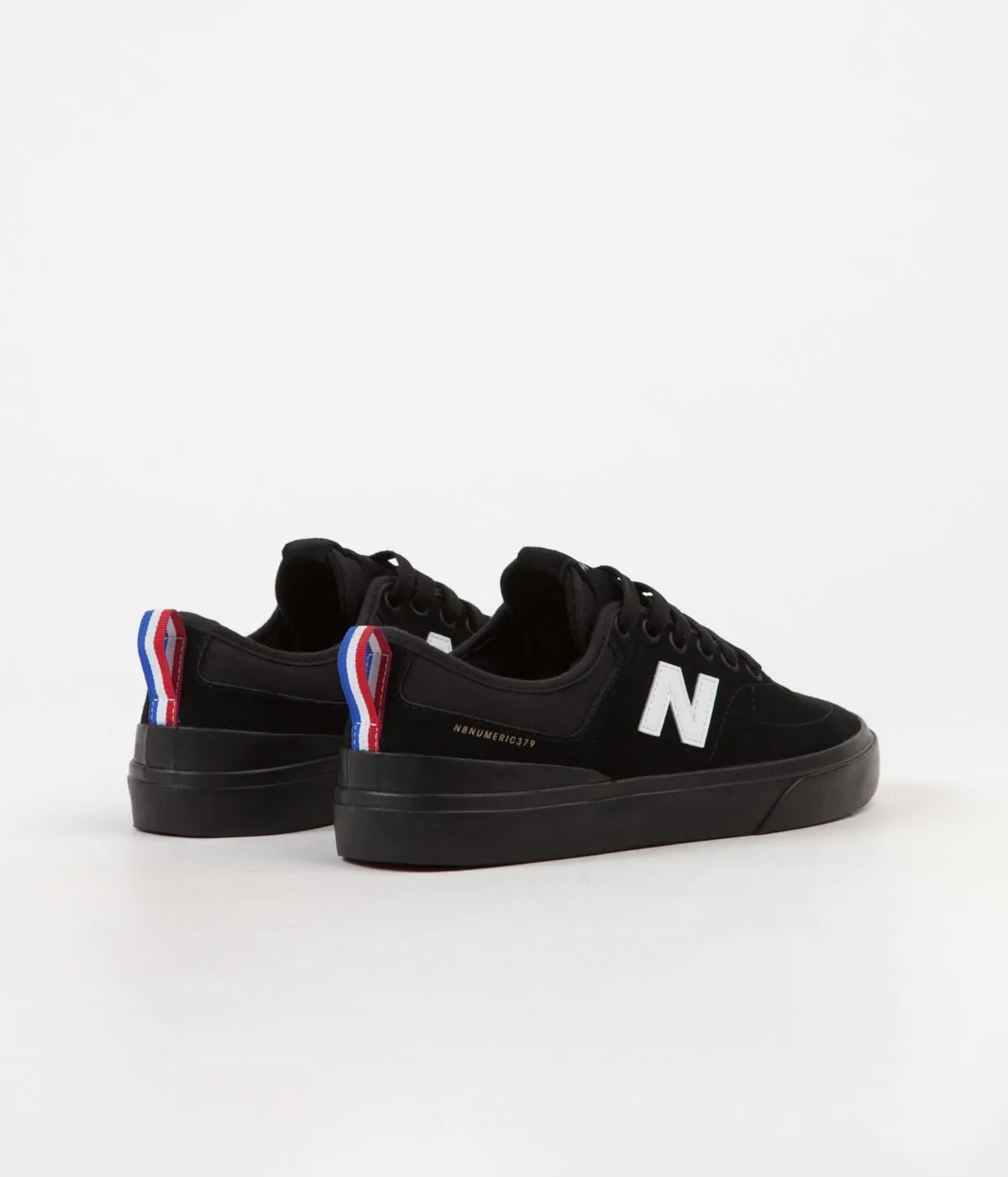 New Balance Numeric 379 Shoes - Black / White - Flo Mirtain