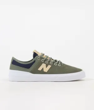 New Balance Numeric 379 Shoes - Olive / Yellow - Marius Syvanen