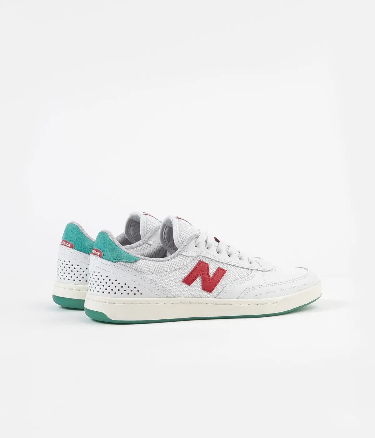 New Balance Numeric 440 Tom Knox Shoes - White / Red