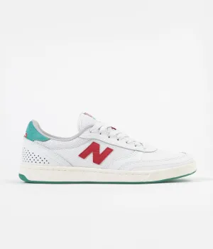 New Balance Numeric 440 Tom Knox Shoes - White / Red