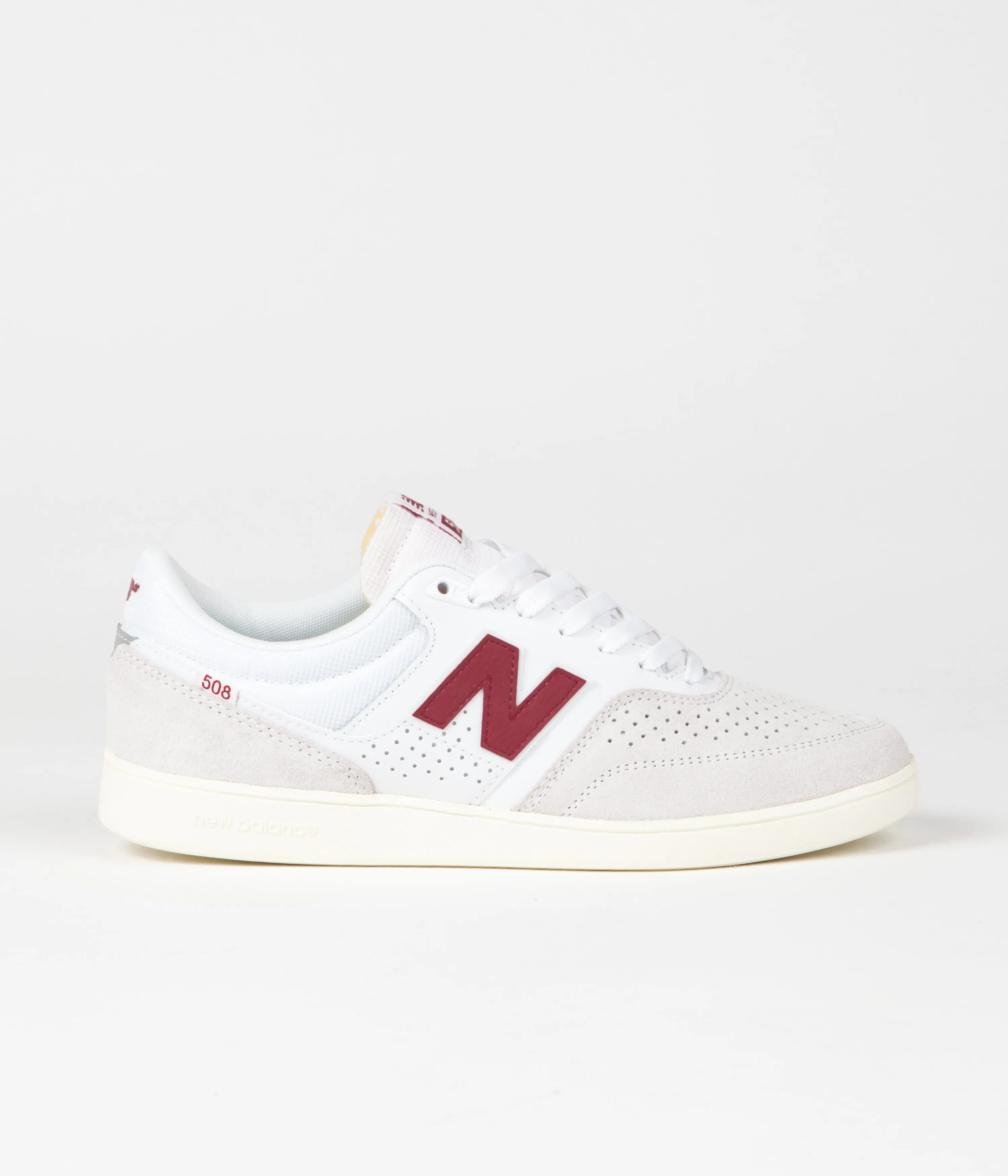 New Balance Numeric 508 Brandon Westgate Shoes - White / Red