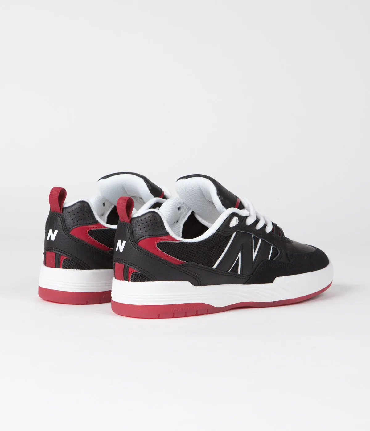 New Balance Numeric 808 Tiago Lemos Shoes - Black / Red