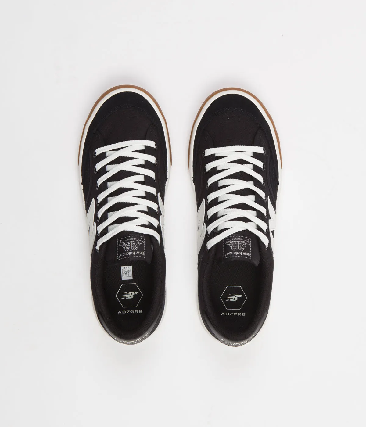 New Balance Numeric Pro Court 212 Shoes - Black / White