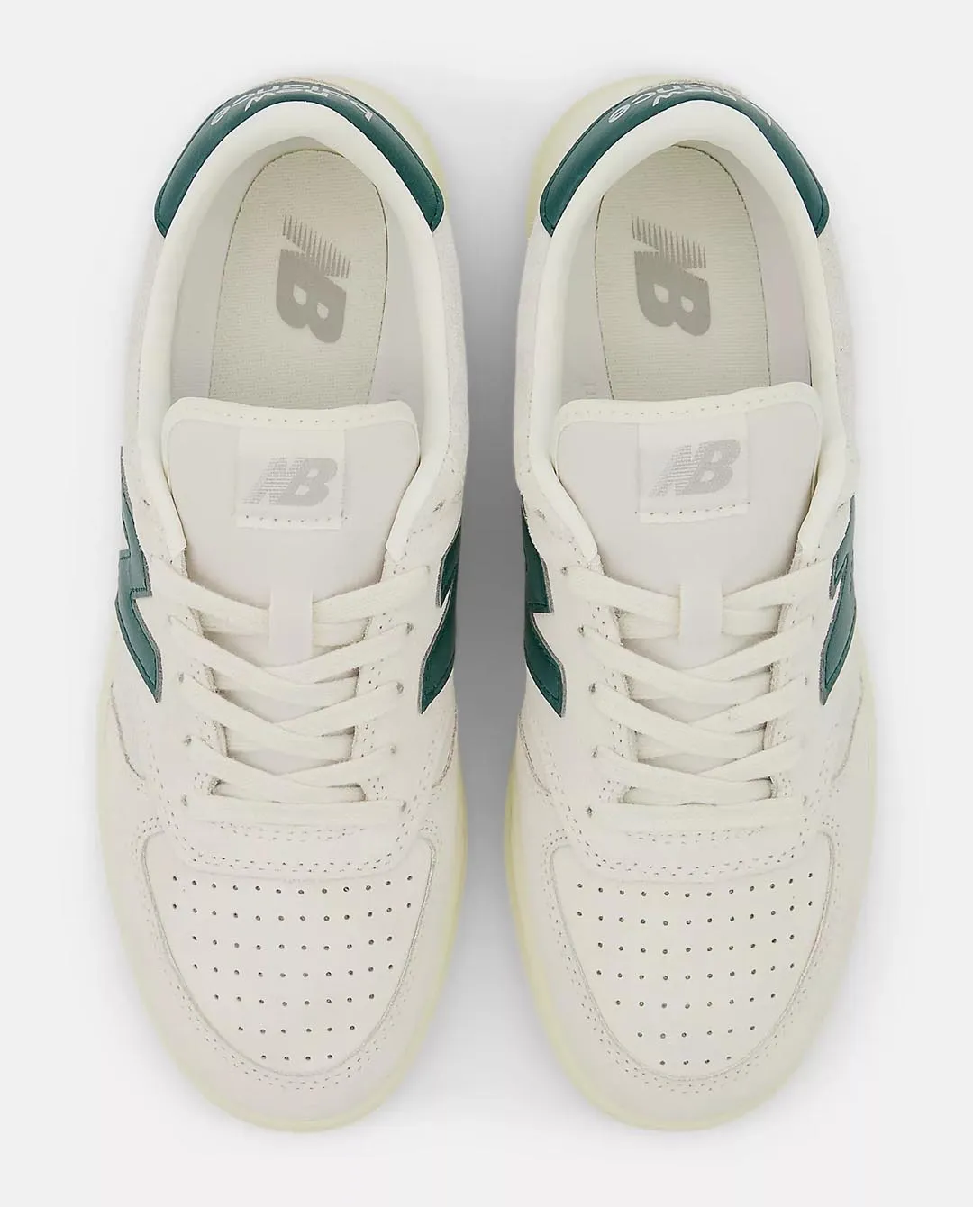 New Balance - T500 Shoe - Sea Salt/Marsh Green