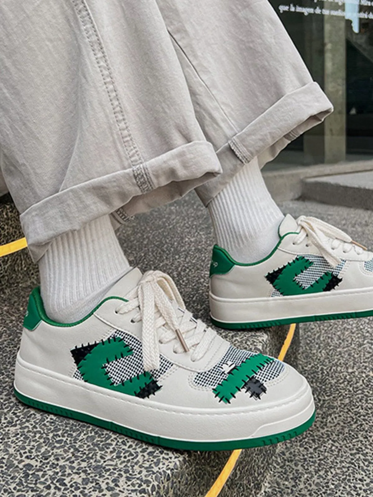 Niceprimes  Destruction Patch Skate Shoes