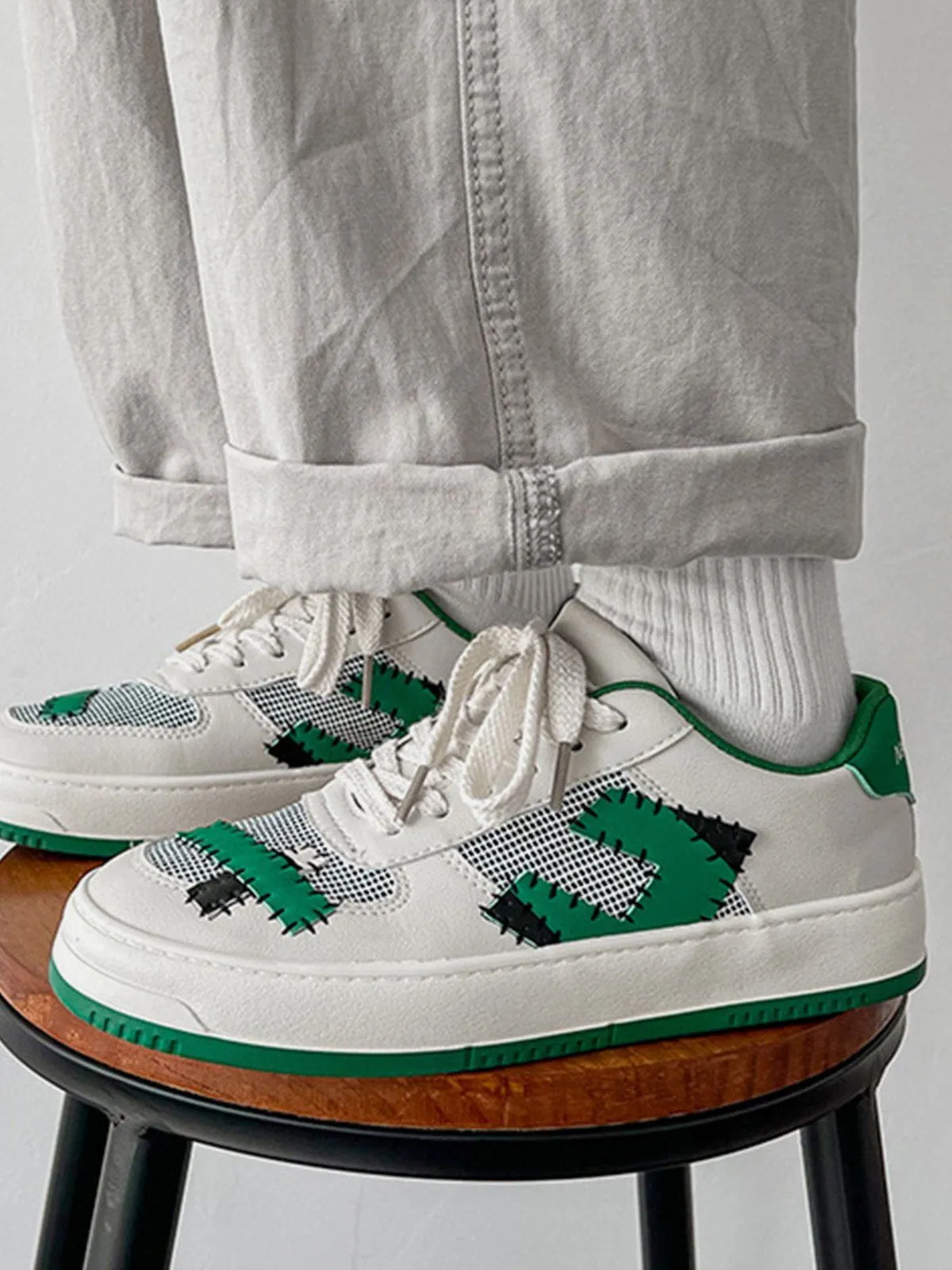 Niceprimes  Destruction Patch Skate Shoes