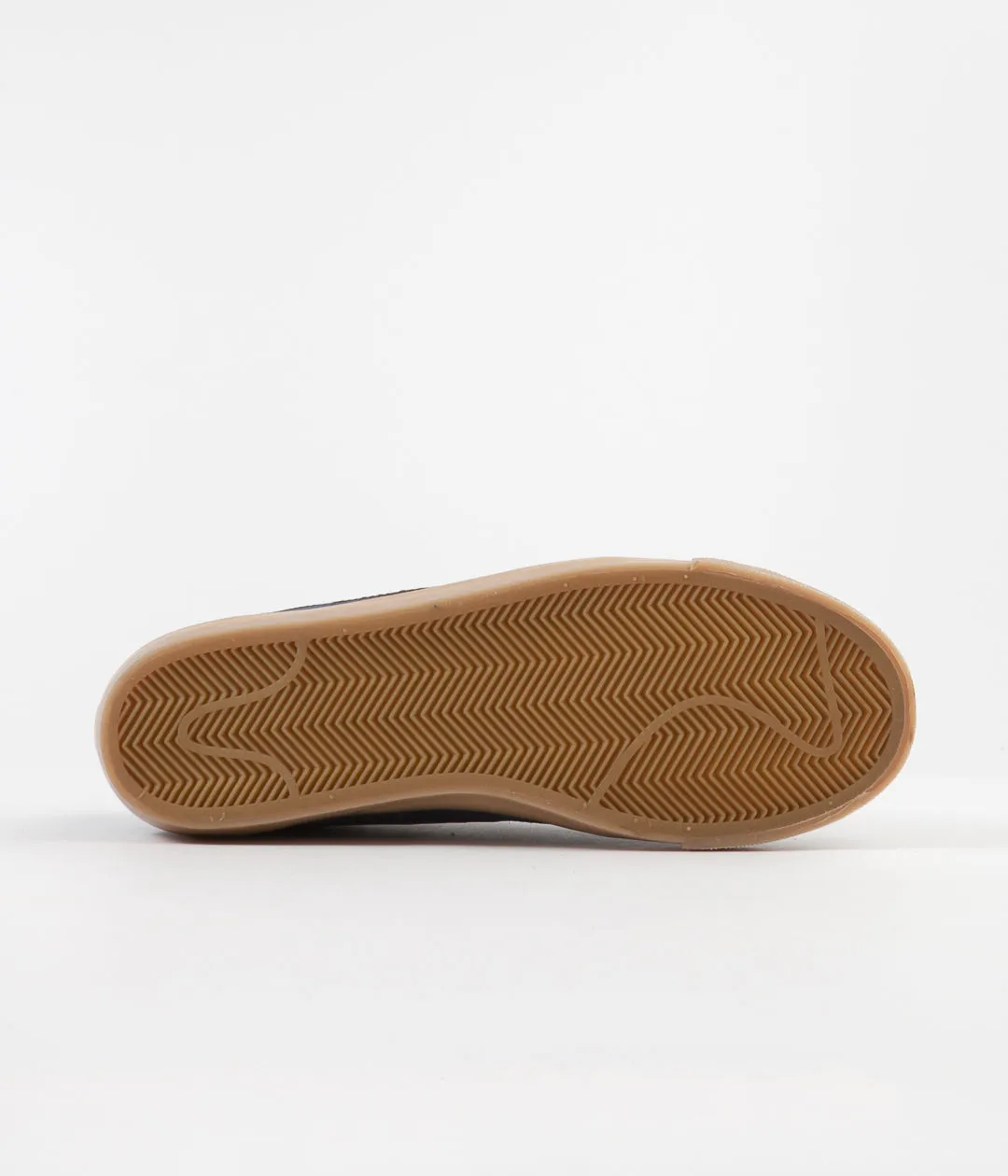 Nike SB Blazer Low GT Shoes - Midnight Navy / Khaki - Gum Light Brown