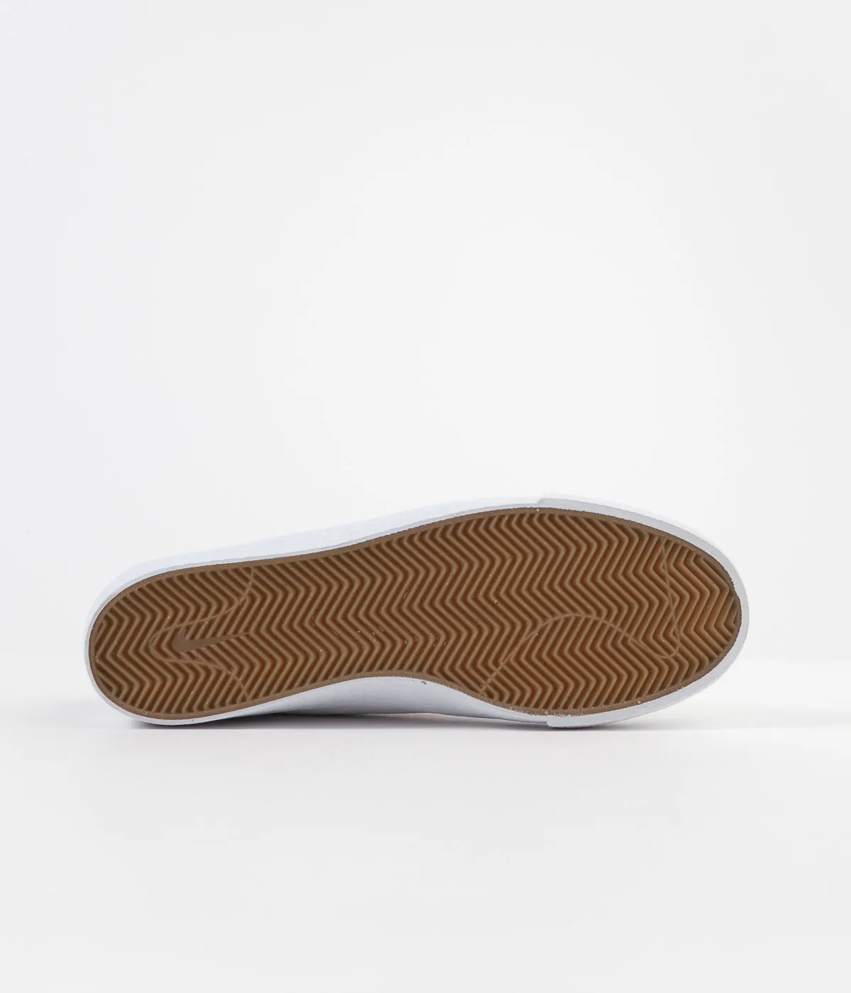 Nike SB Bruin Ultra Shoes - White / Team Orange - White - Gum Light Brown