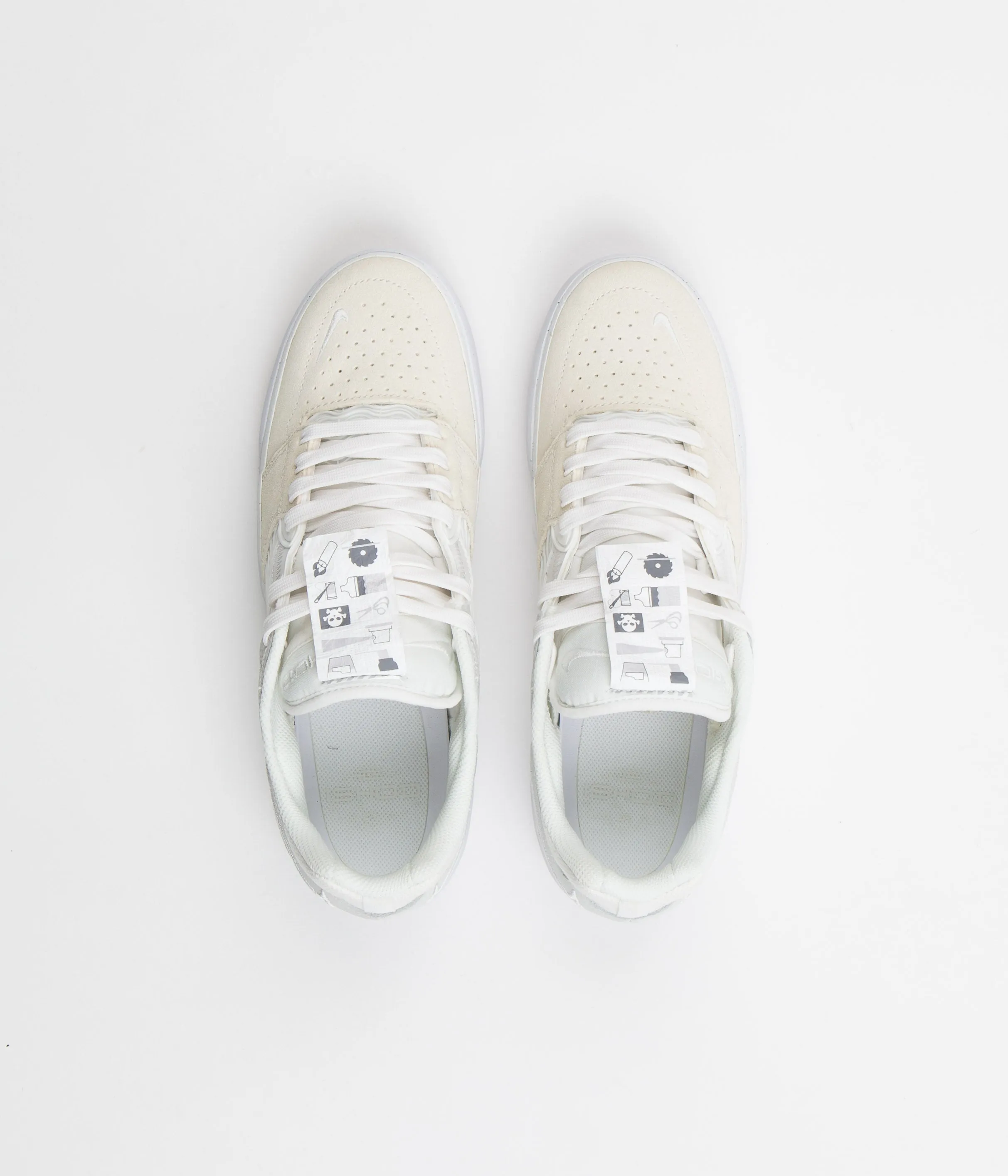 Nike SB Ishod Premium Shoes - Summit White / Summit White - Summit White